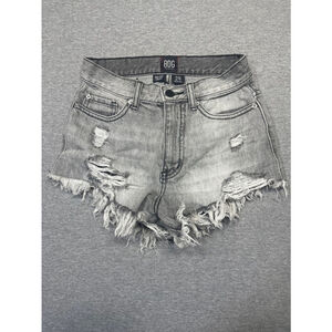 Women's BDG Denim Shorts Size 24 inch waist Gray